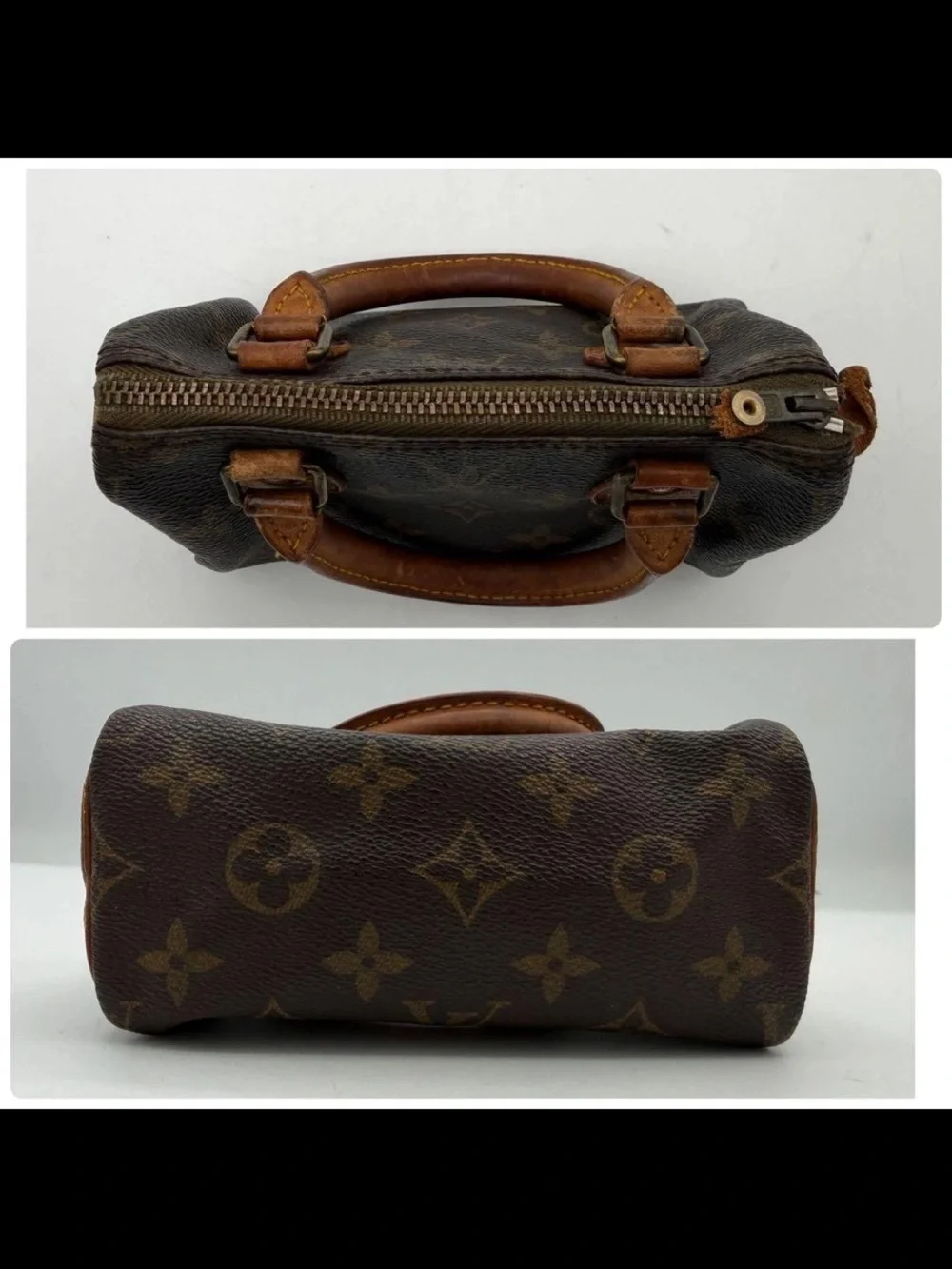 Louis Vuitton Brown Monogram Mini Handbag